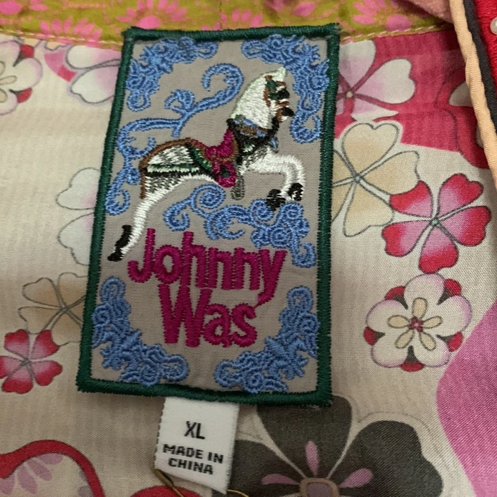 Johnny Was Women’s Silk Yama Lisa Kimono XL - Picture 13 of 14